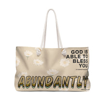Load image into Gallery viewer, Abundance Weekender Bag