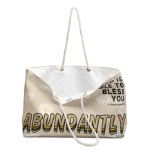 Load image into Gallery viewer, Abundance Weekender Bag